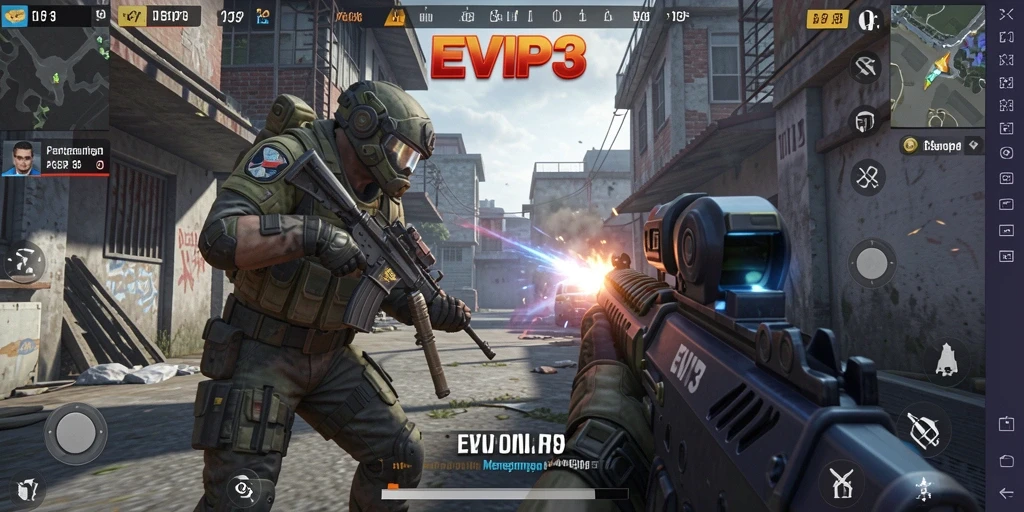 Tangkap aksi mendebarkan dalam gameplay EVIP3 yang menegangkan.